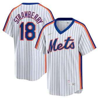 mens nike darryl strawberry white new york mets home cooper